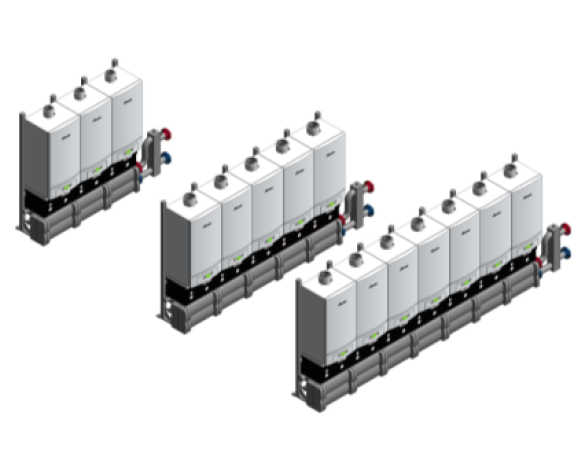 GB162 V2 Gas-Fired Condensing Boiler (Cascade)