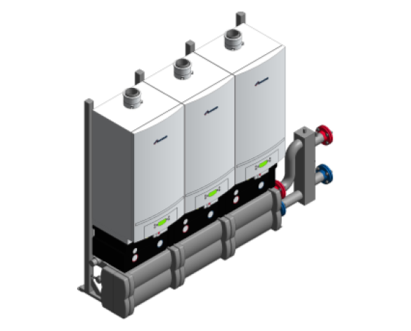GB162 V2 Gas-Fired Condensing Boiler (Cascade)