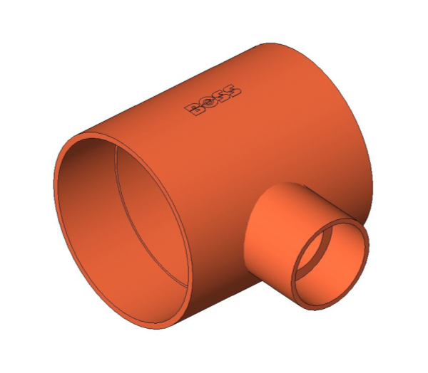 Product: BB25 Branch Reduced Tee