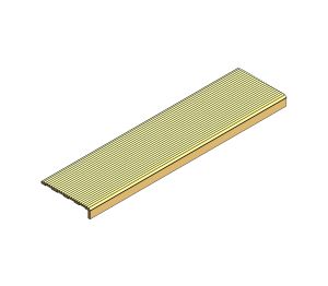 Image of Solid Brass Stair Nosing - 041