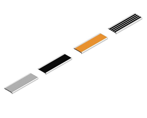 Image of Aluminium Stair Nosing - 105 & 405