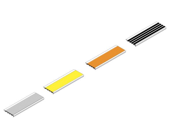 Image of Aluminium Stair Nosing - 106 & 406