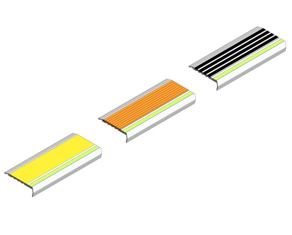 Image of Aluminium Stair Nosing - 127 & 427