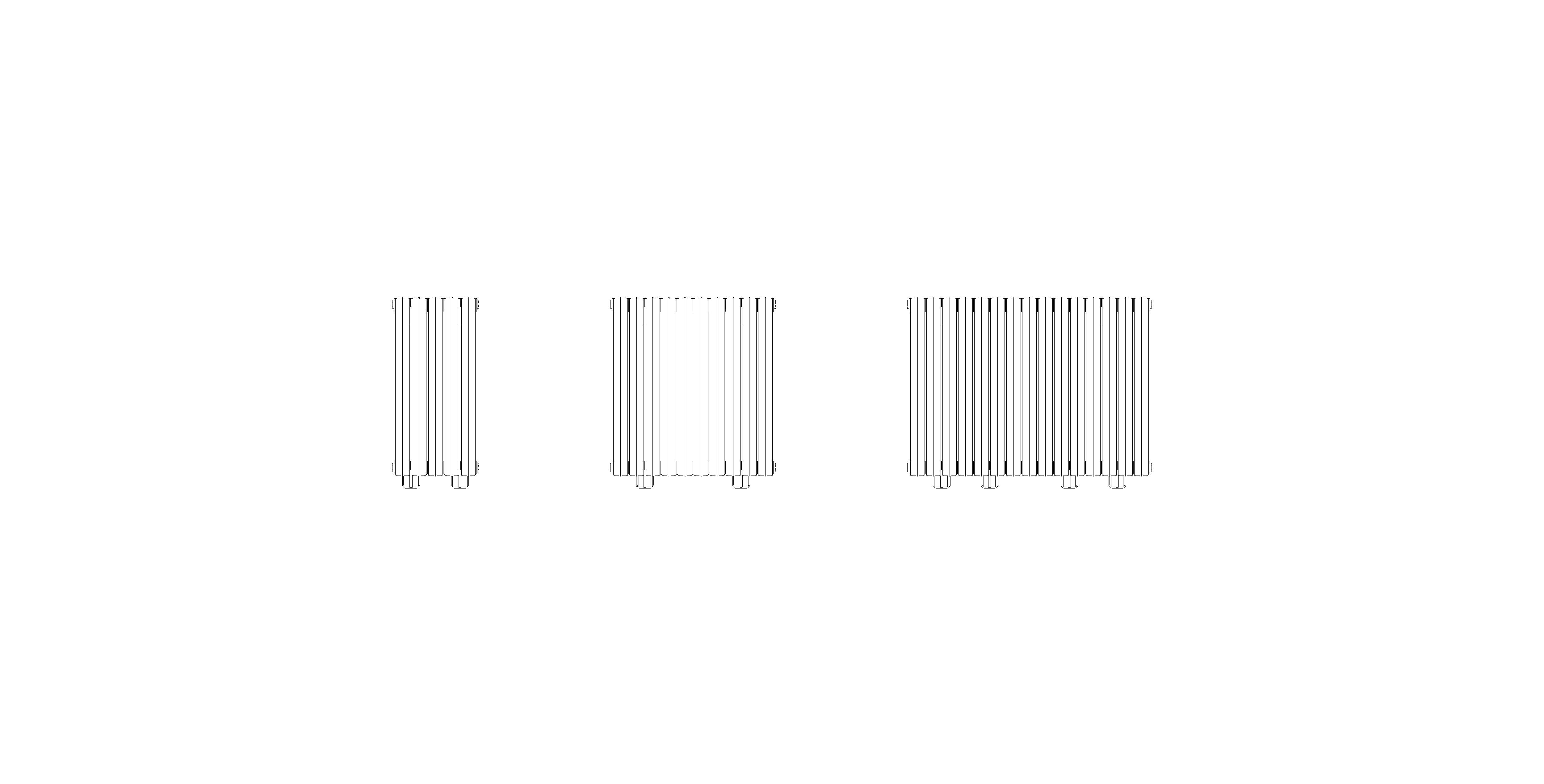 Product: Vulcan III 680mm Cast Iron Radiators