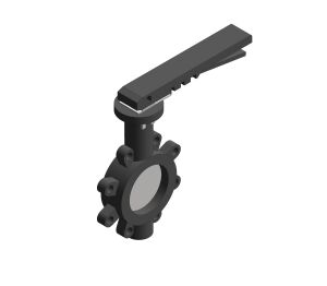 Product: F648L, F644L, F654L, F678L, F674L - Fully Lugged Lever Operated Butterfly Valves – Ductile Iron