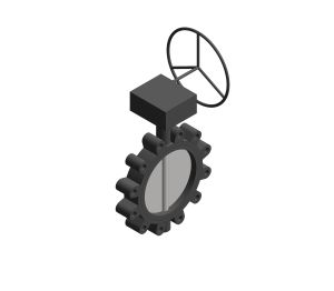 Product: FA648G, FA644G, FA658G, FA654G, FA678G, FA674G - Fully Lugged Gearbox Operated Butterfly Valves – Ductile Iron