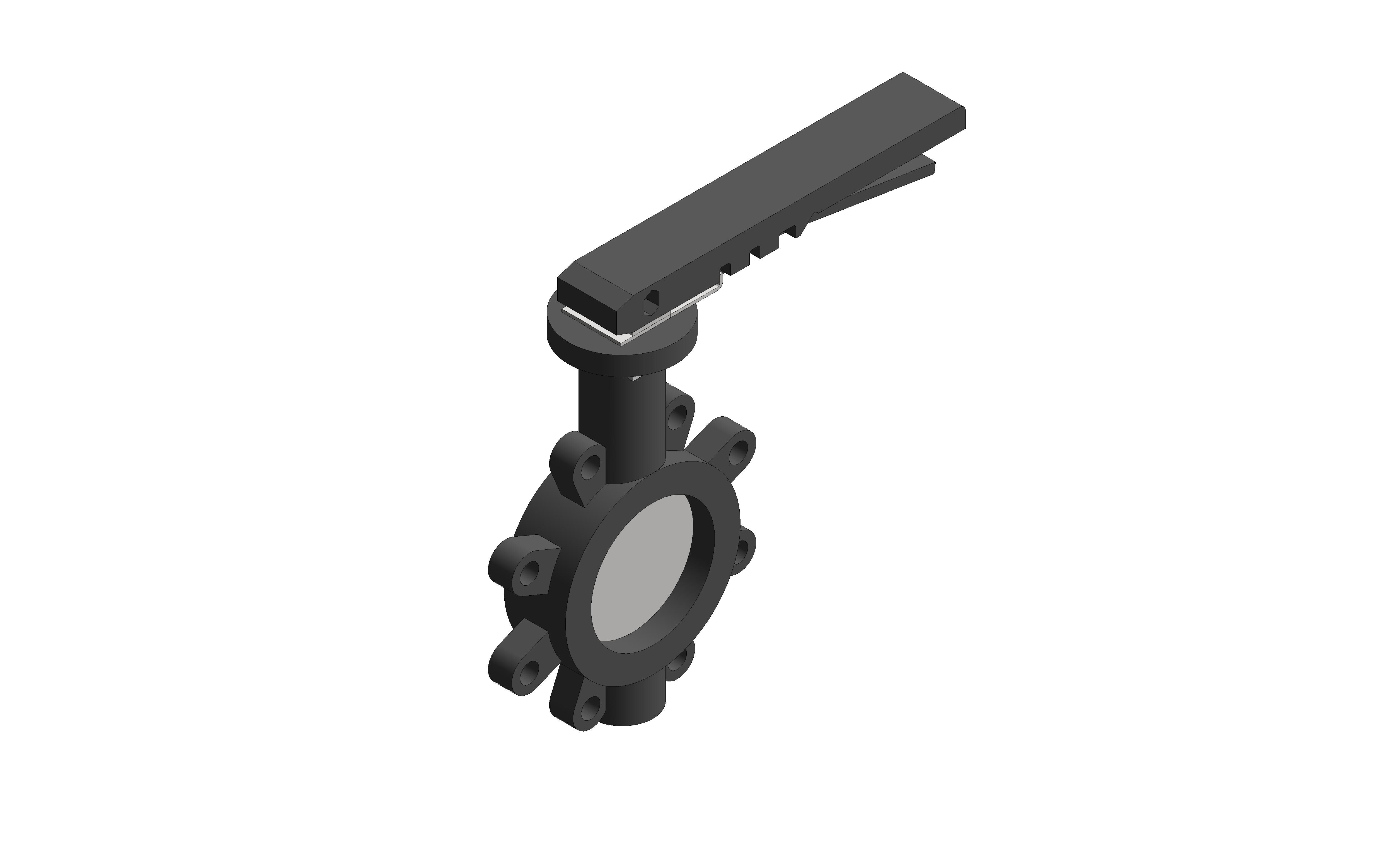 Product: FA648L, FA644L, FA654L, FA678L, FA674L - Fully Lugged Lever Operated Butterfly Valves – Ductile Iron