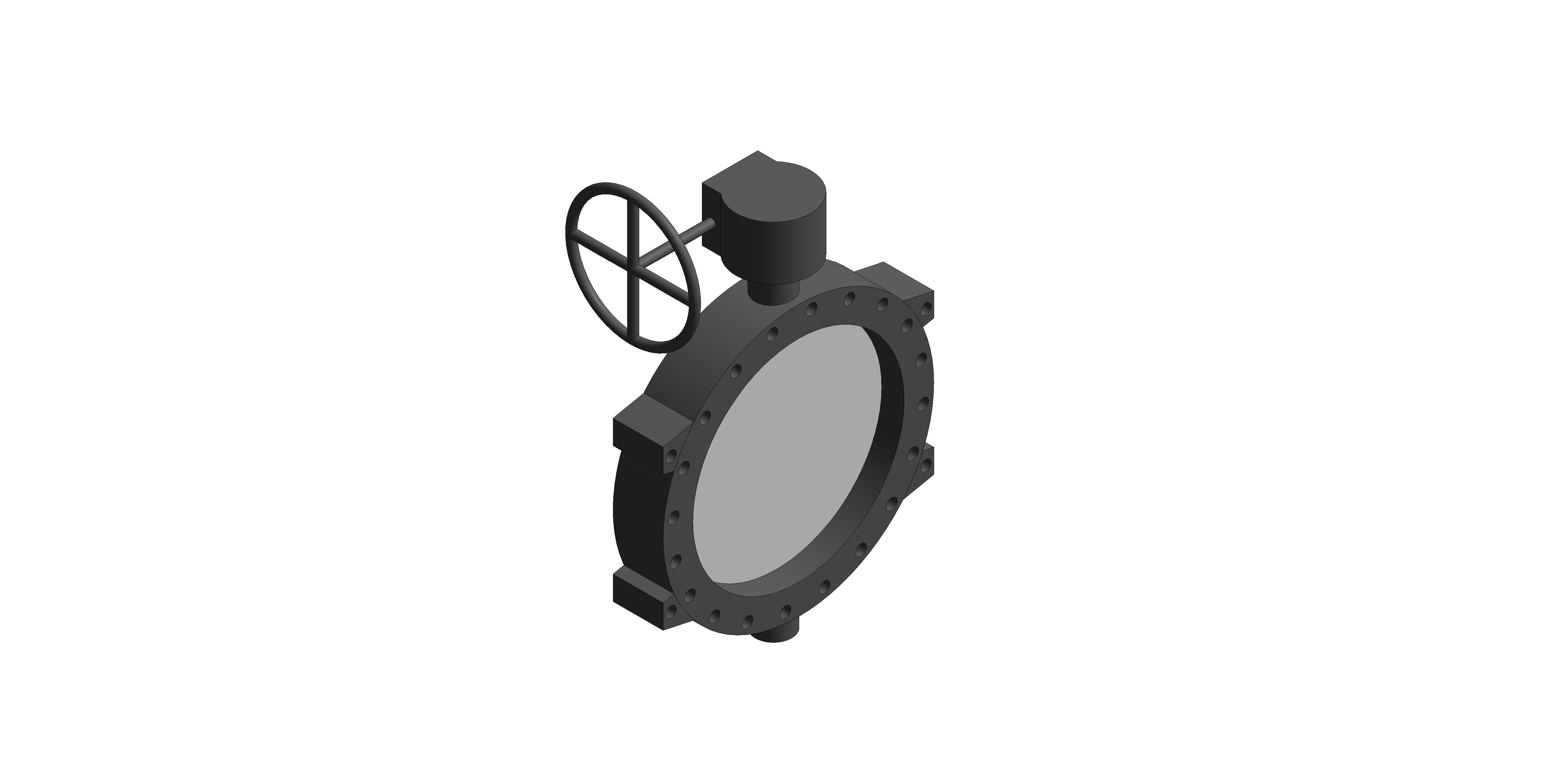 Product: FM725G - Large Diameter Butterfly Valve - Ductile Iron