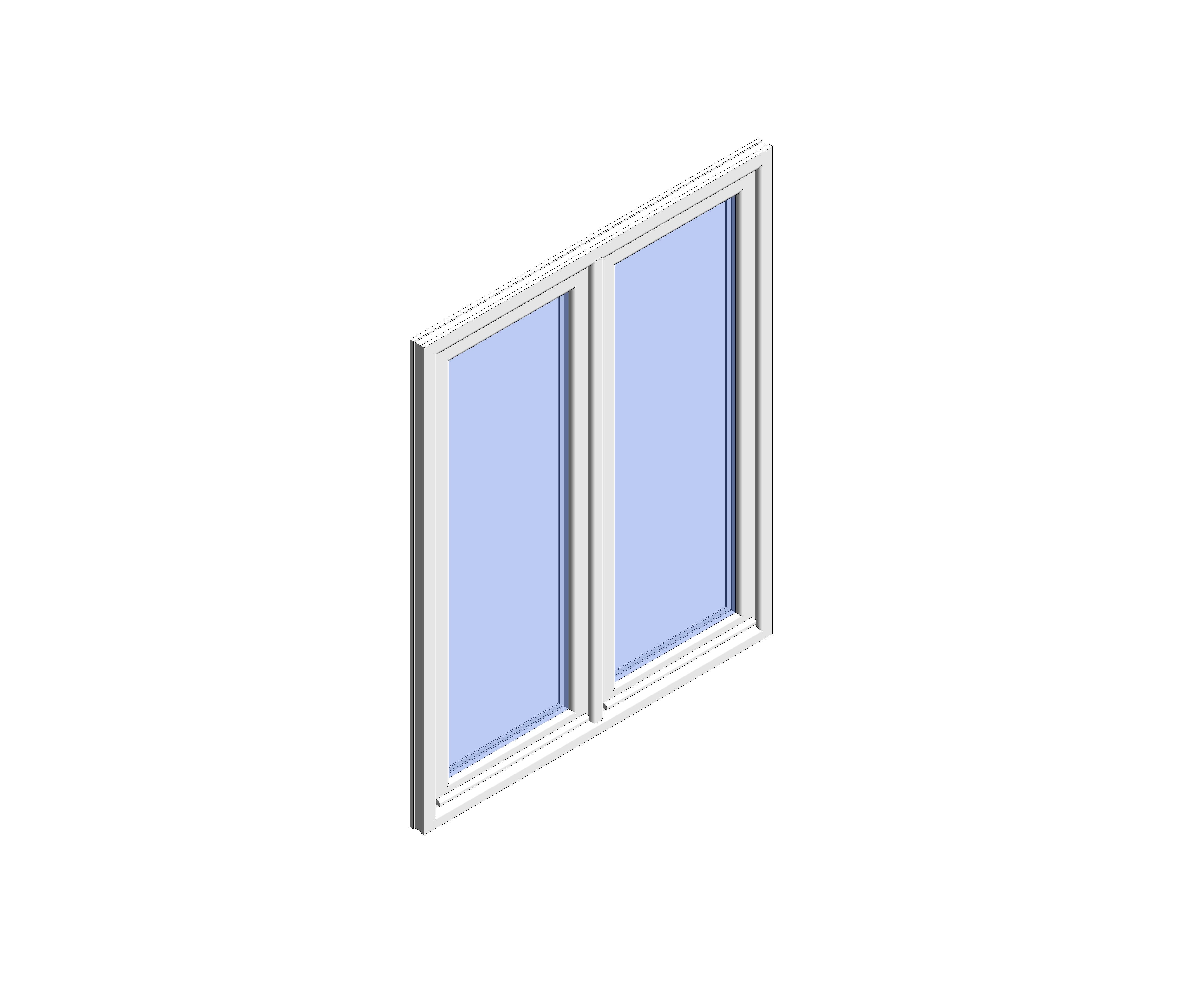 Product: Heritage 2800 French Door (F1 - Open In)