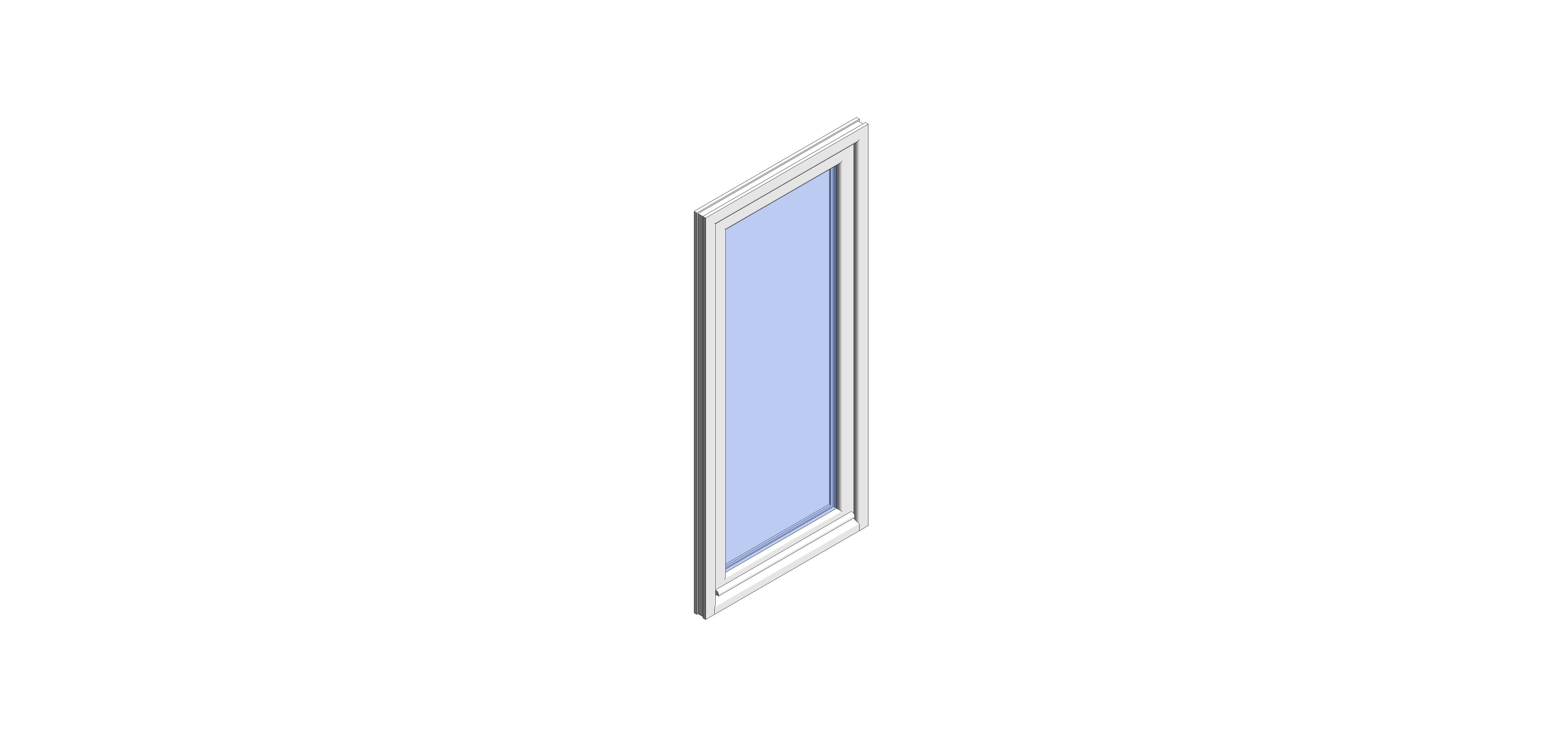 Product: Heritage 2800 Residential Door (R1 - Open In)