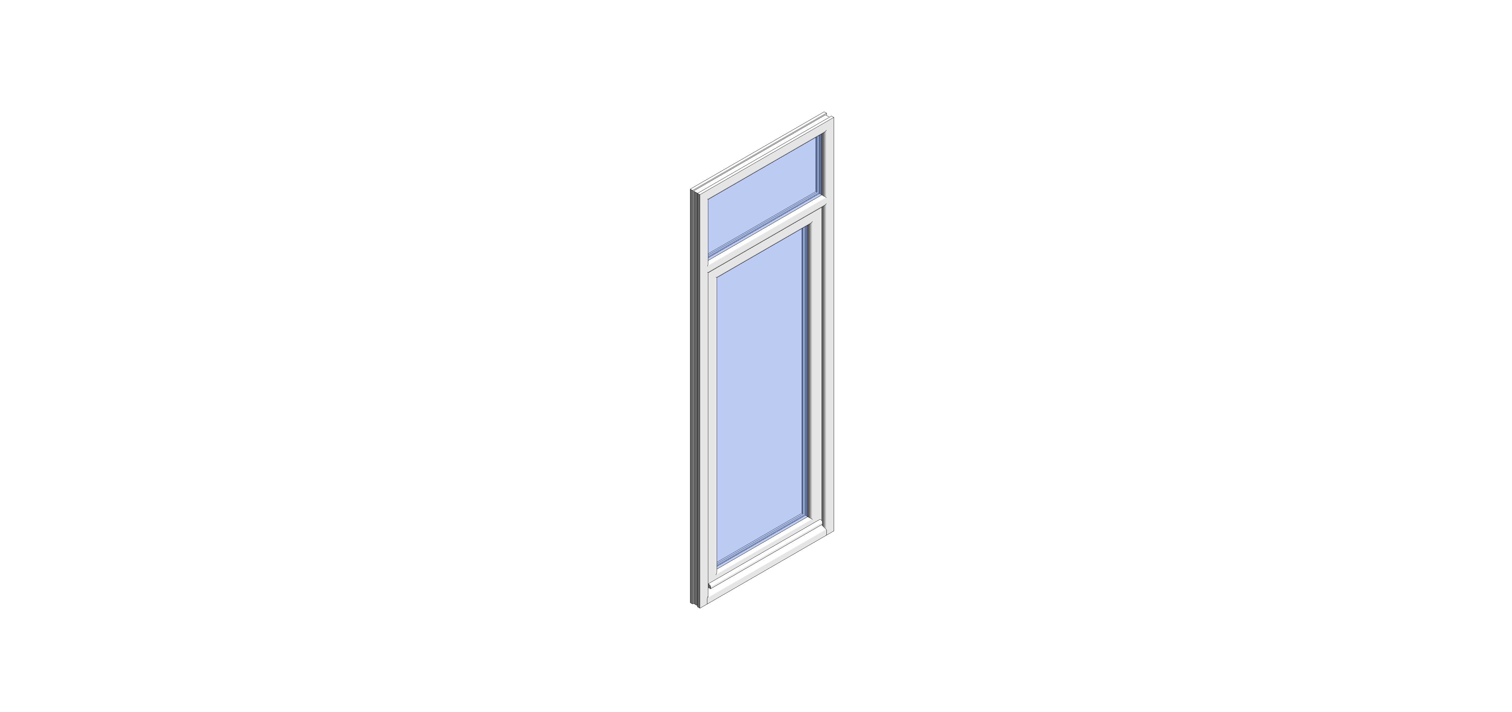 Product: Heritage 2800 Residential Door (R3 - Open In)