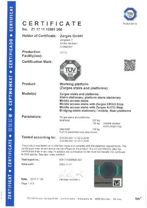 Product Certificates