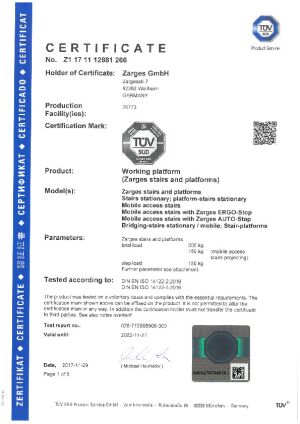 Product Certificates