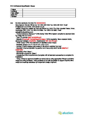Technical Data Sheet