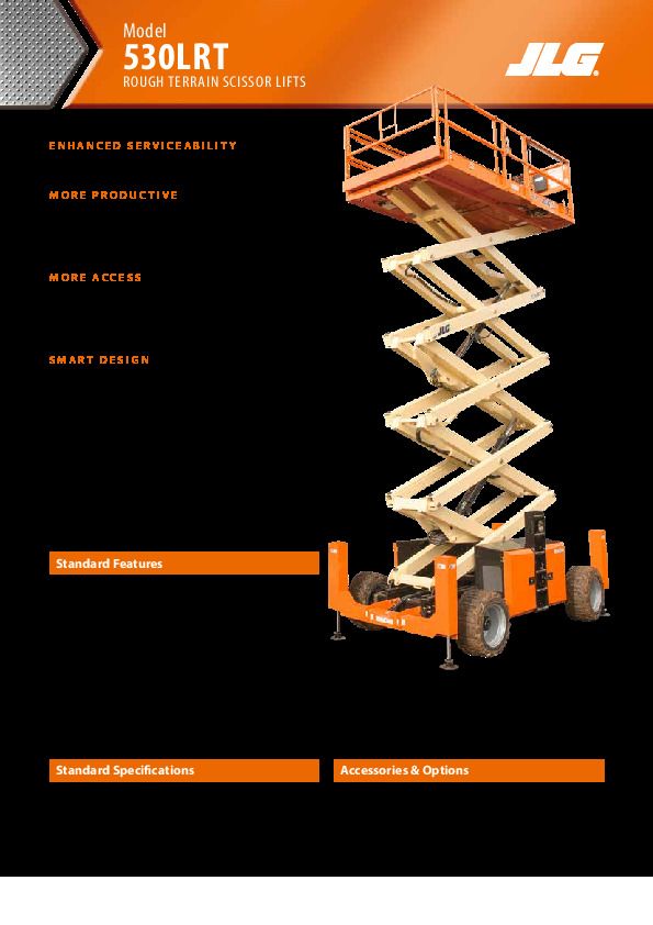 bimstore - Sunbelt Rentals (JLG) - 530L RT - Diesel Scissor Lifts
