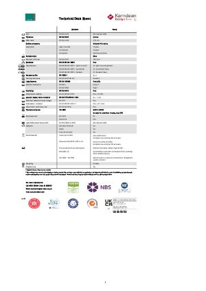 Technical Data Sheet