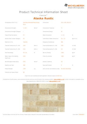 Technical Data Sheet
