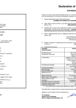 Product Certificates