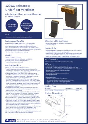 Technical Data Sheet