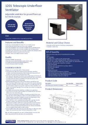 Technical Data Sheet