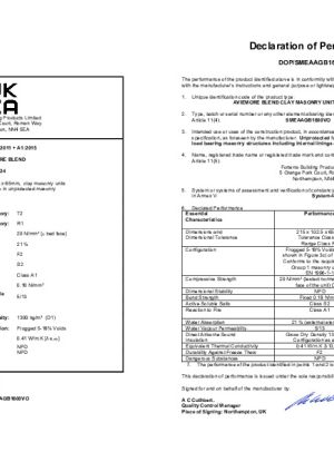 Product Certificates