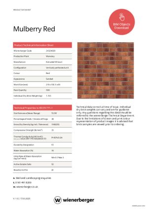 Technical Data Sheet