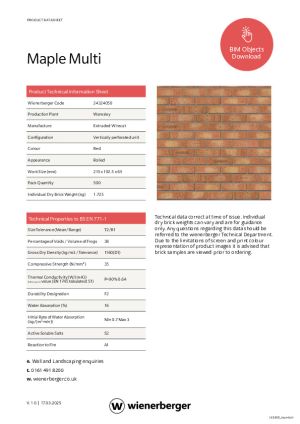 Technical Data Sheet
