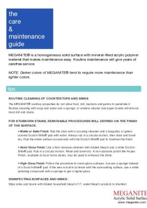 Maintenance Information