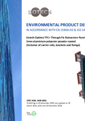 Environmental Product Declaration (EPD)