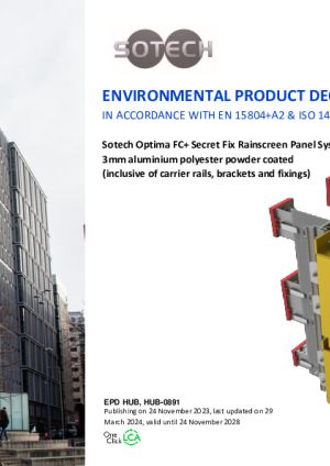 Environmental Product Declaration (EPD)