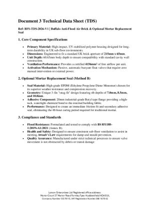 Technical Data Sheet