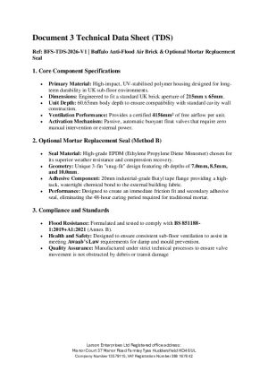 Technical Data Sheet