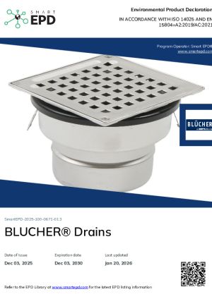 Environmental Product Declaration (EPD)