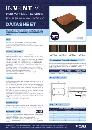 Technical Data Sheet