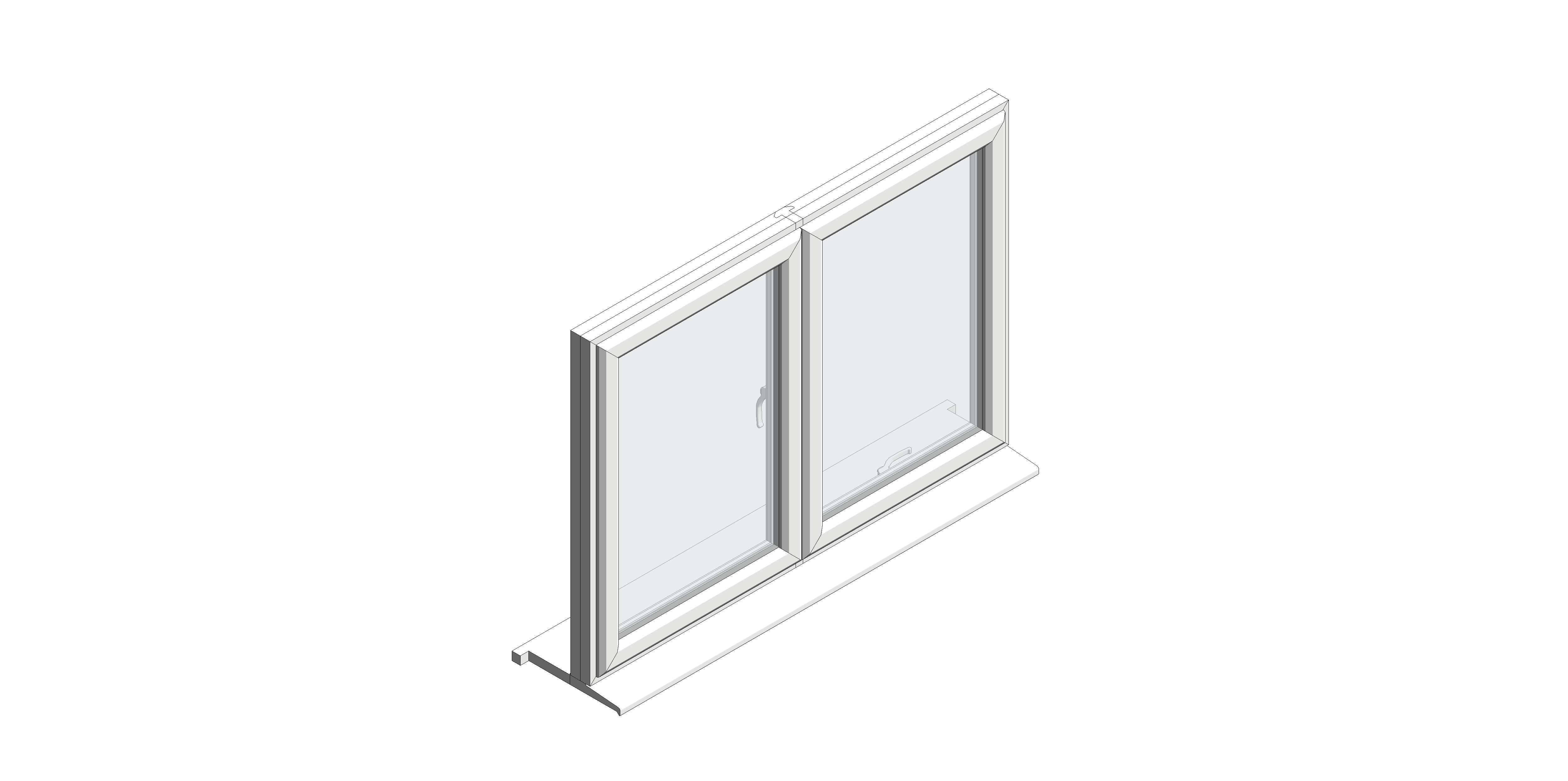 Product: Spectus Casement Window – Bevelled - Top Hung Side Hung