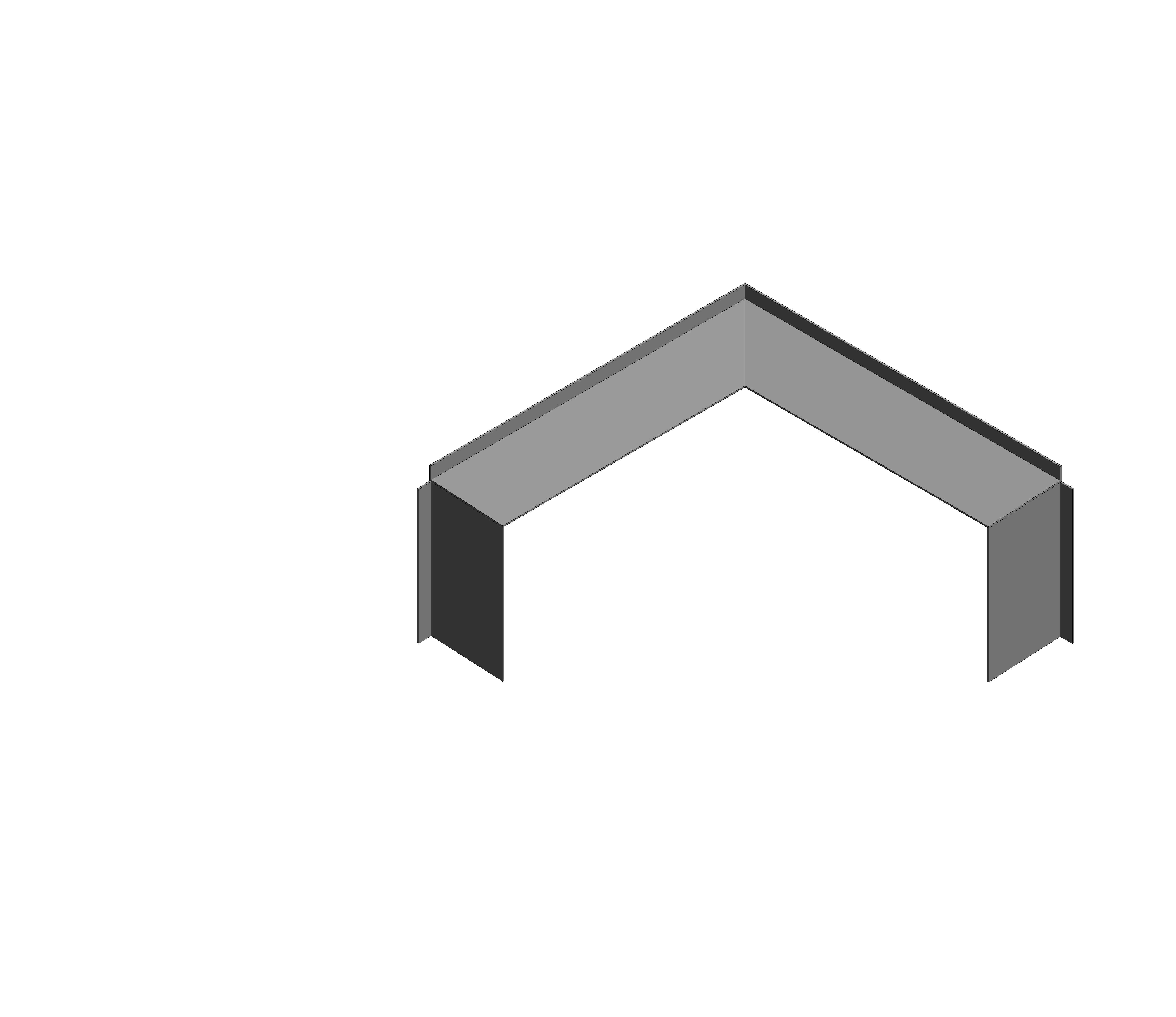 Image of Aluminium Windows Shrouds | 3 Sided | Internal Right Corner