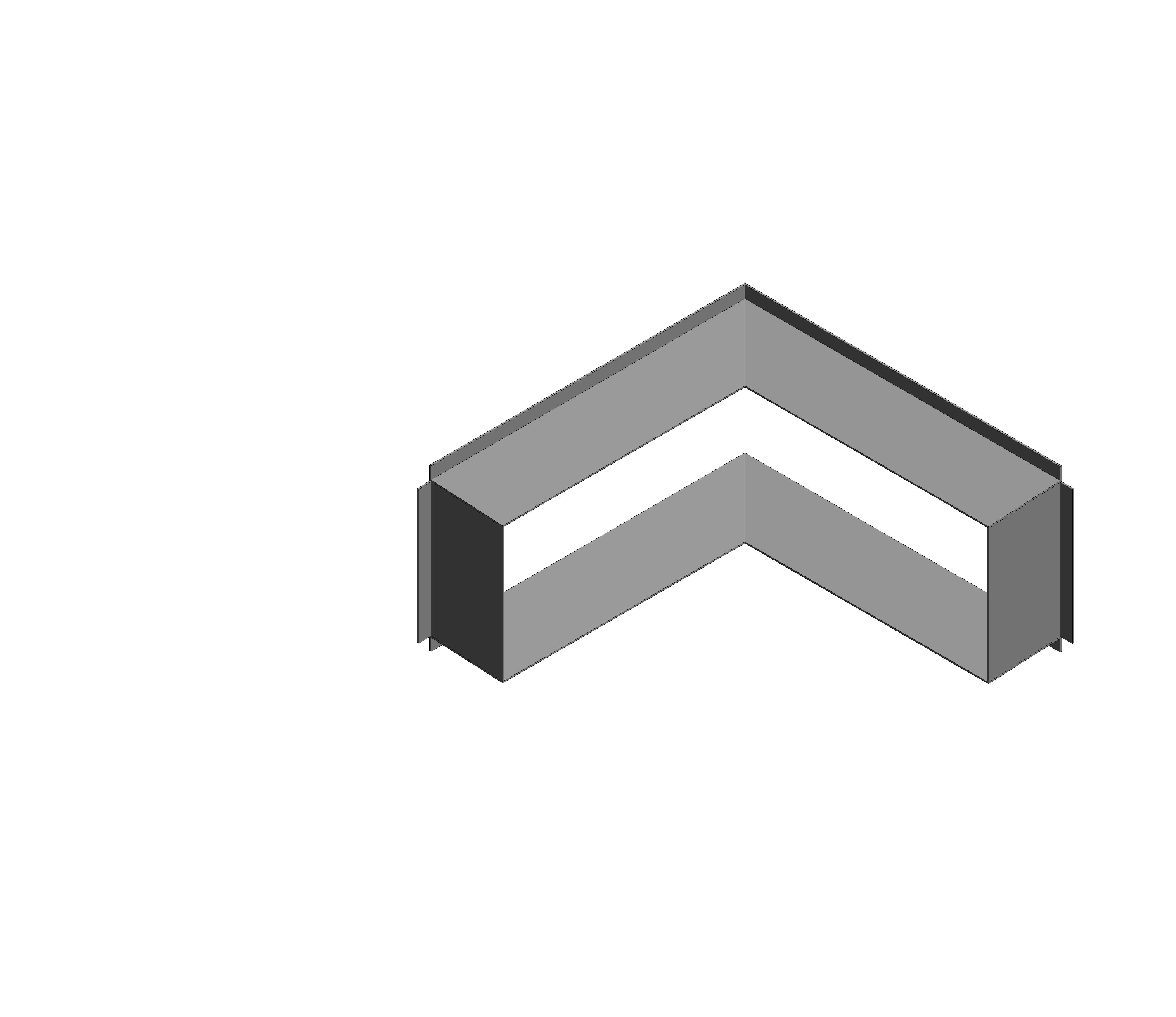 Image of Aluminium Windows Shrouds | 4 Sided | Internal Right Corner