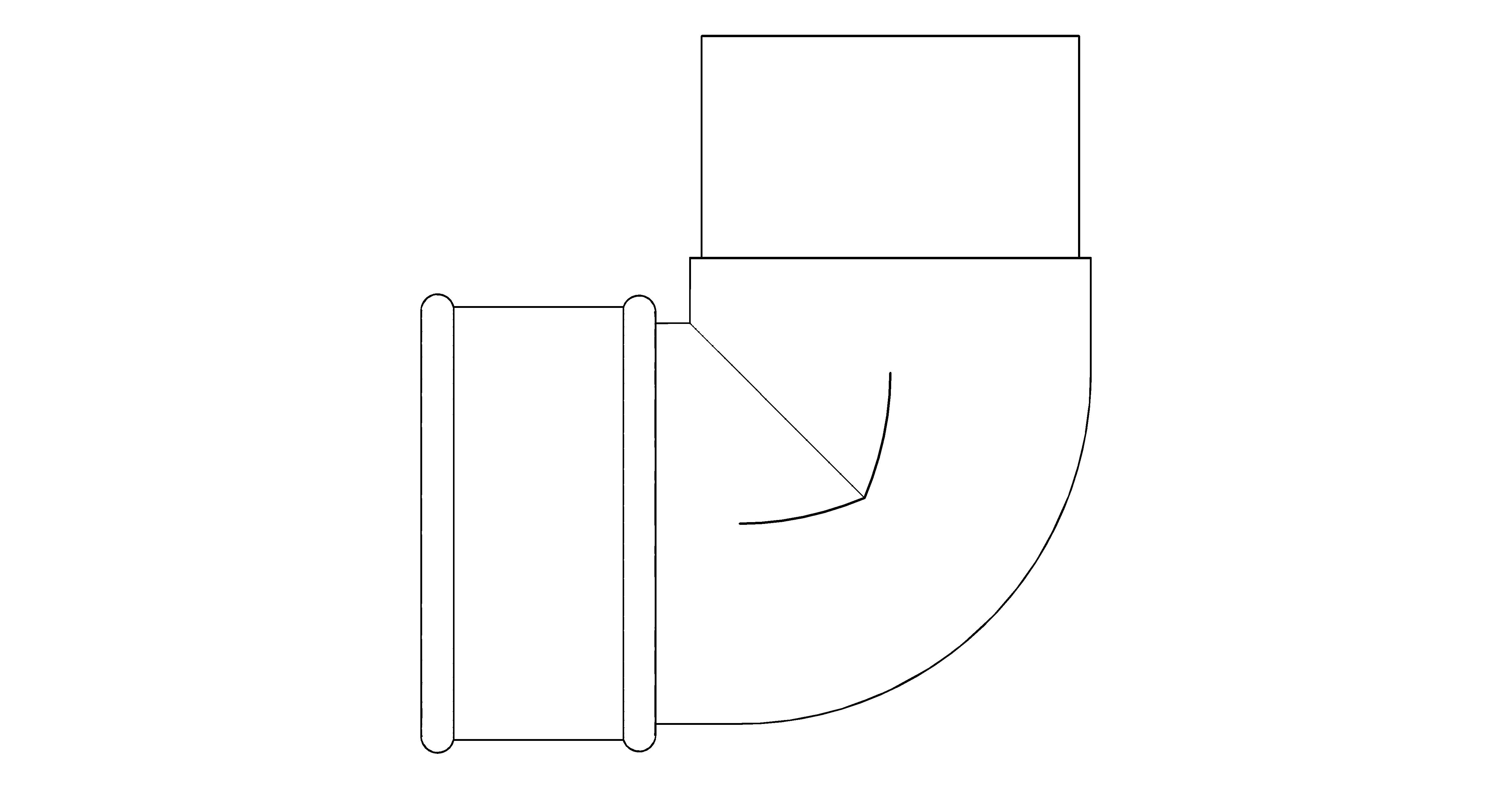 Product: RB1B 68mm Round Downpipe