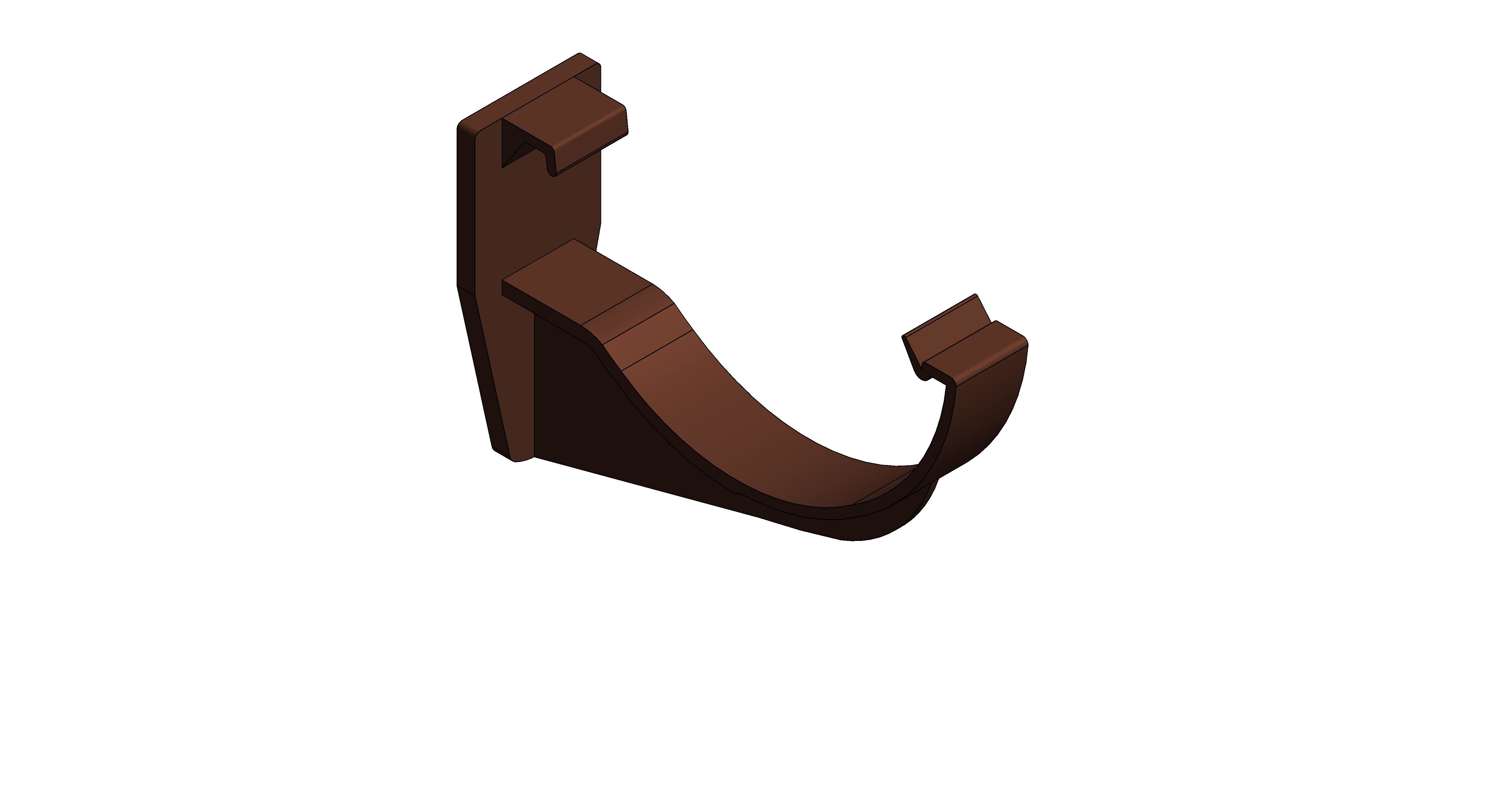 Product: RK1B 112mm Half Round Fascia Bracket