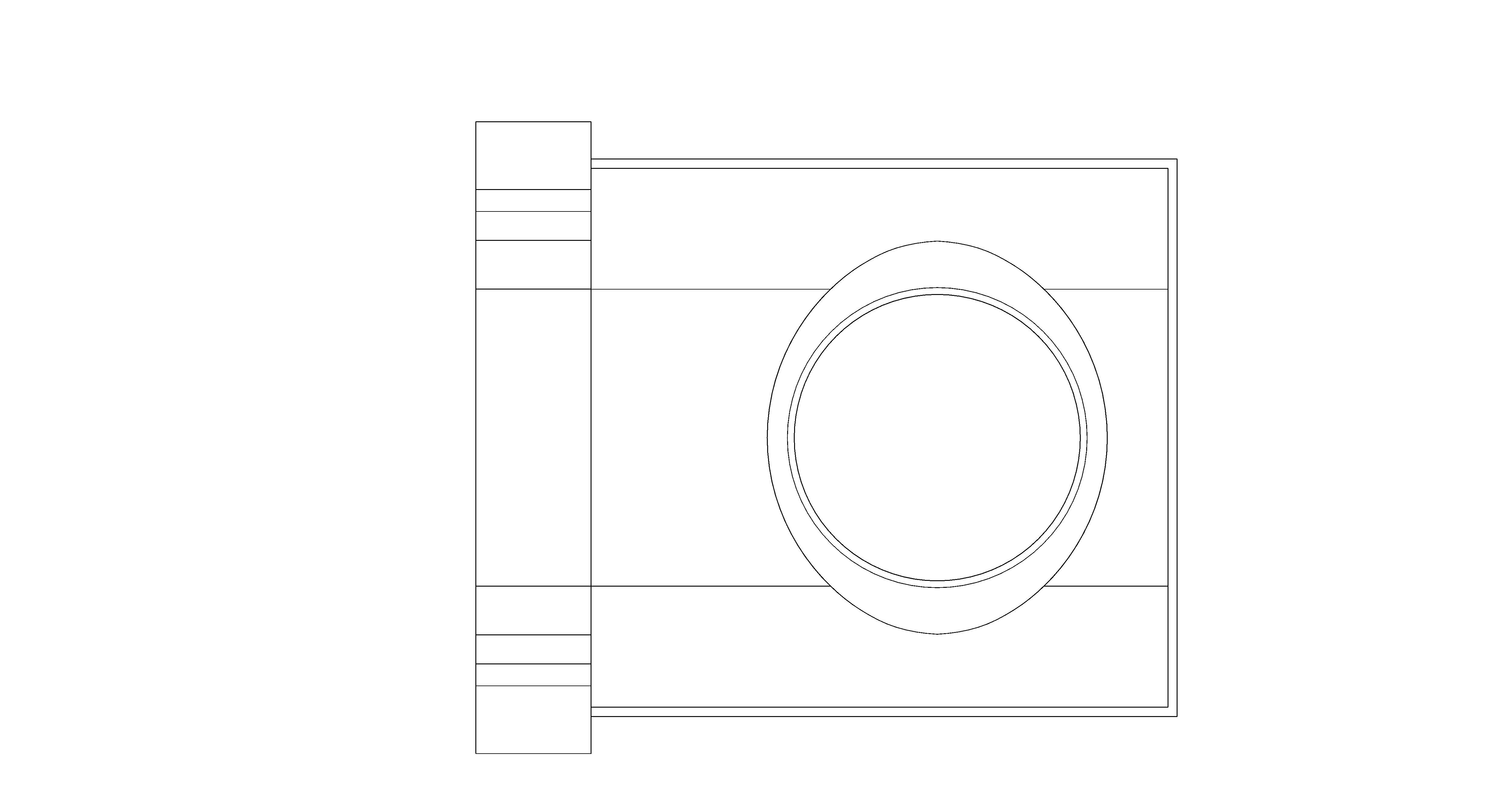 Product: RO2B 112mm Half Round Stopend Outlet