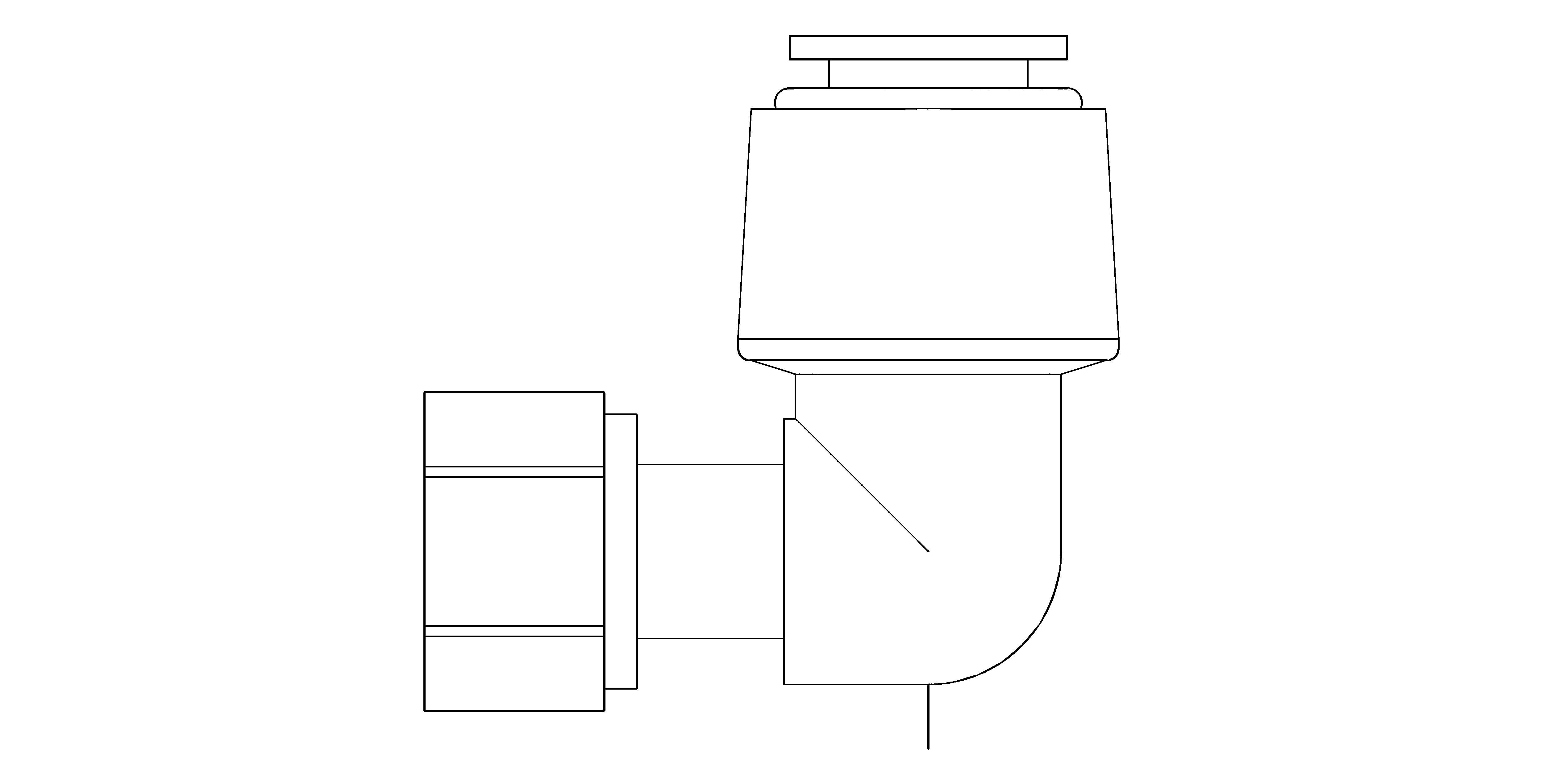 Product: FloFit+ Bent Tap Connector