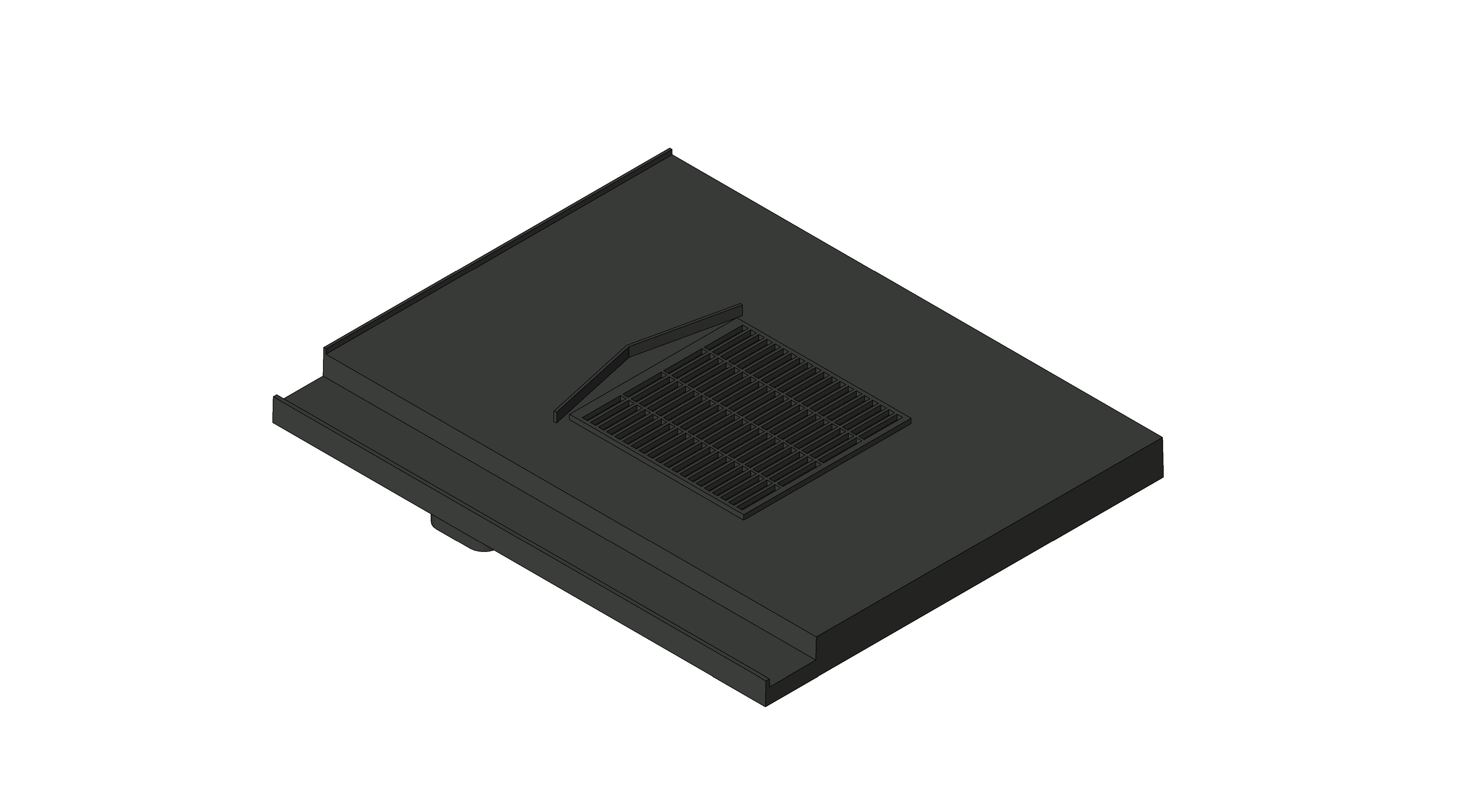 Product: Glidevale Protect Universal In-line® Flat Interlocking Tile Ventilator