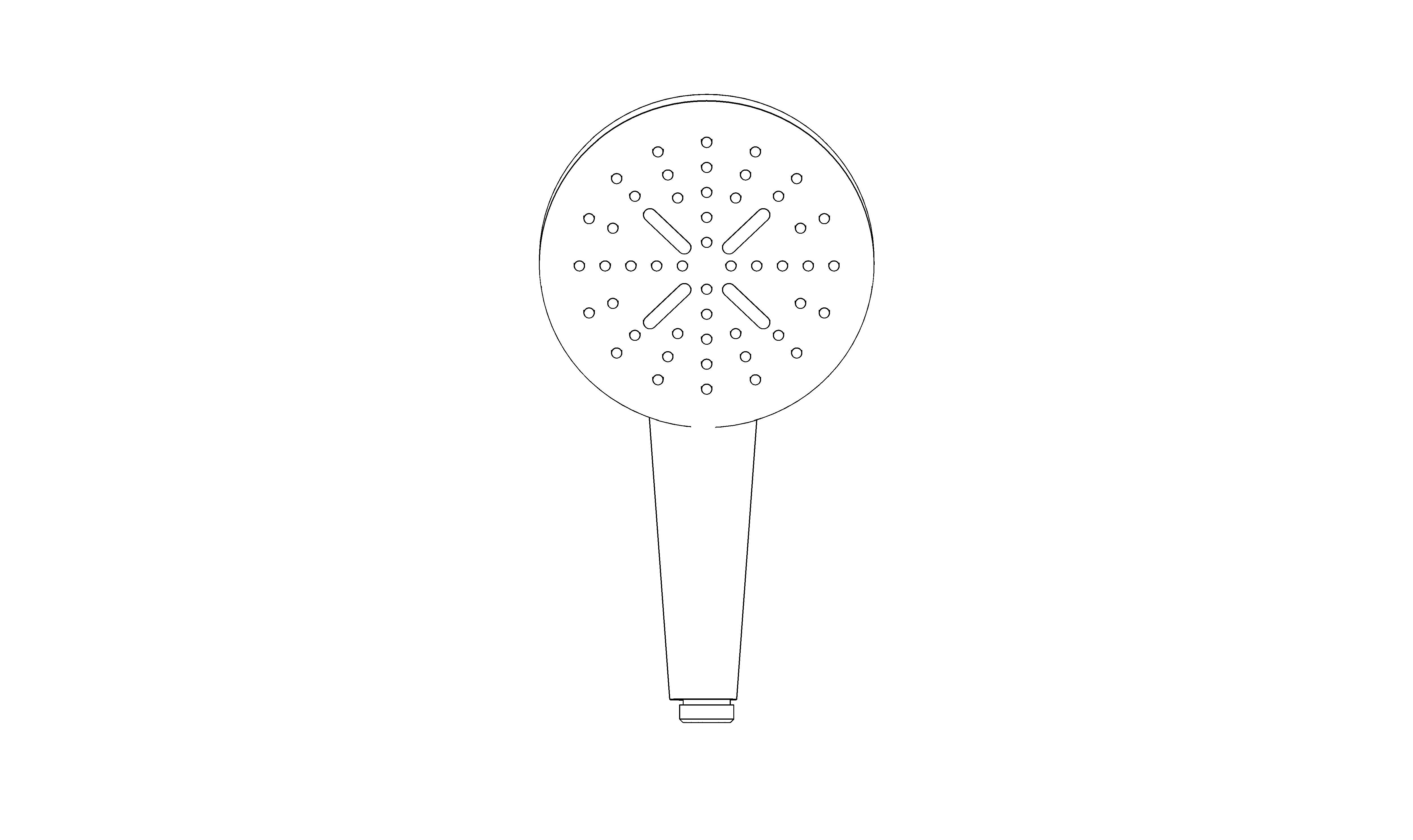 Product: RAINSHOWER AQUA Hand shower 3 sprays (101676KI00)