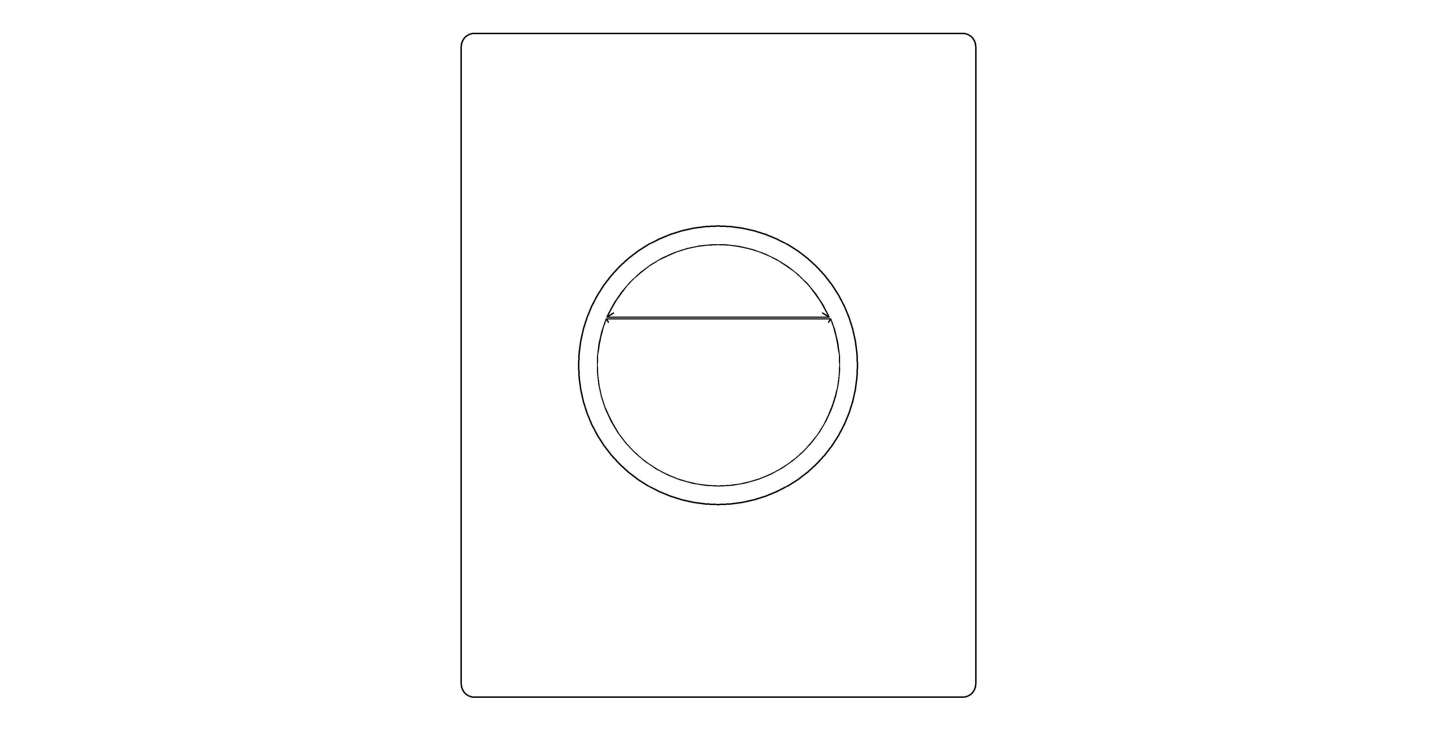 Product: NOVA COSMOPOLITAN Flush Plate (38765KV0)