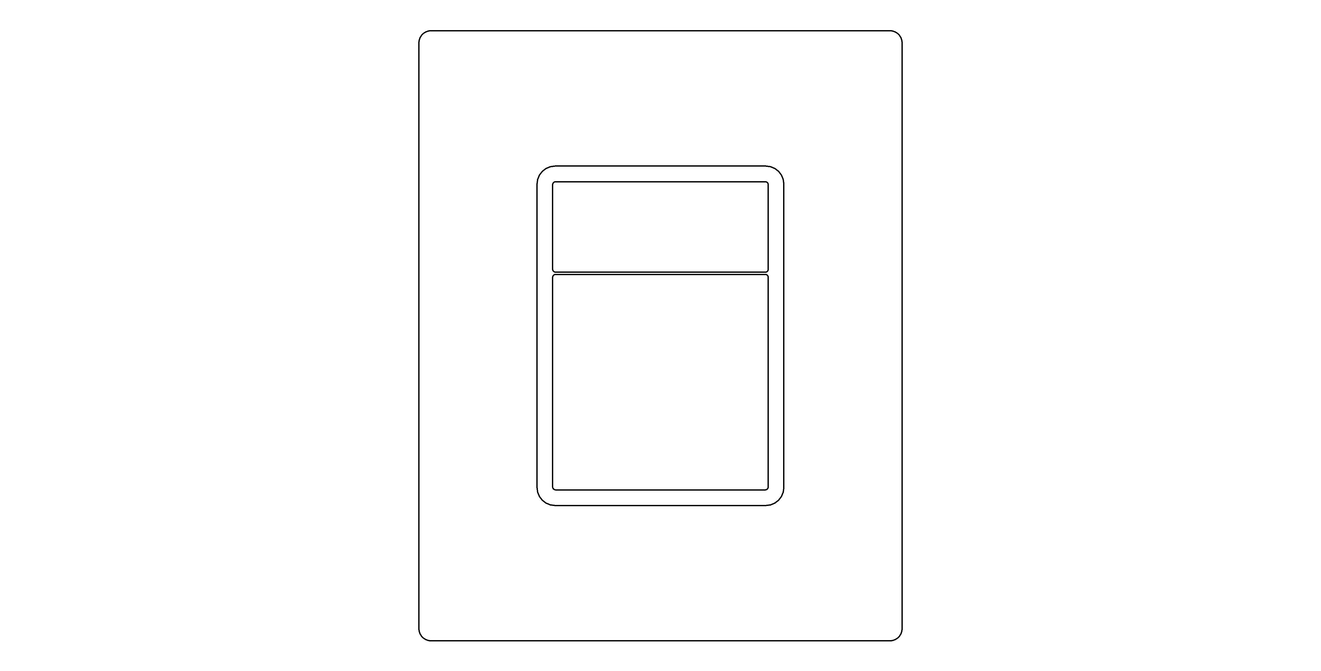 Product: EVEN Flush Plate (38966KV0)