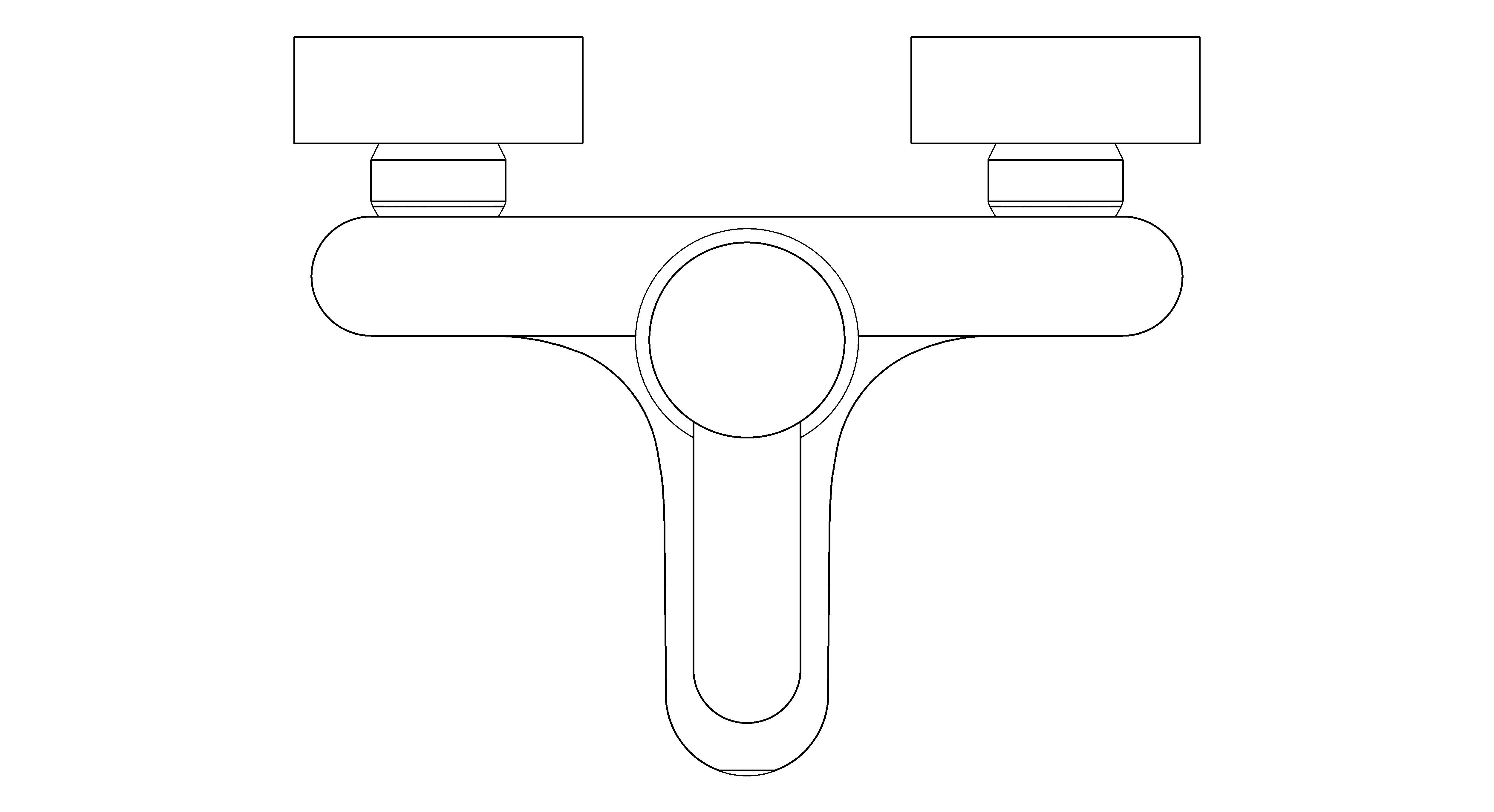 Product: OHM Bath Mixer (2423000D)