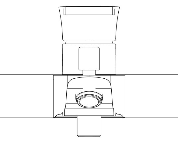 Product: BAUEDGE Bath Mixer (25253001)