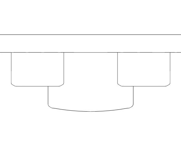 Product: GROHTHERM SMARTCONTROL Thermostat concealed installation two valves (29119EN0)