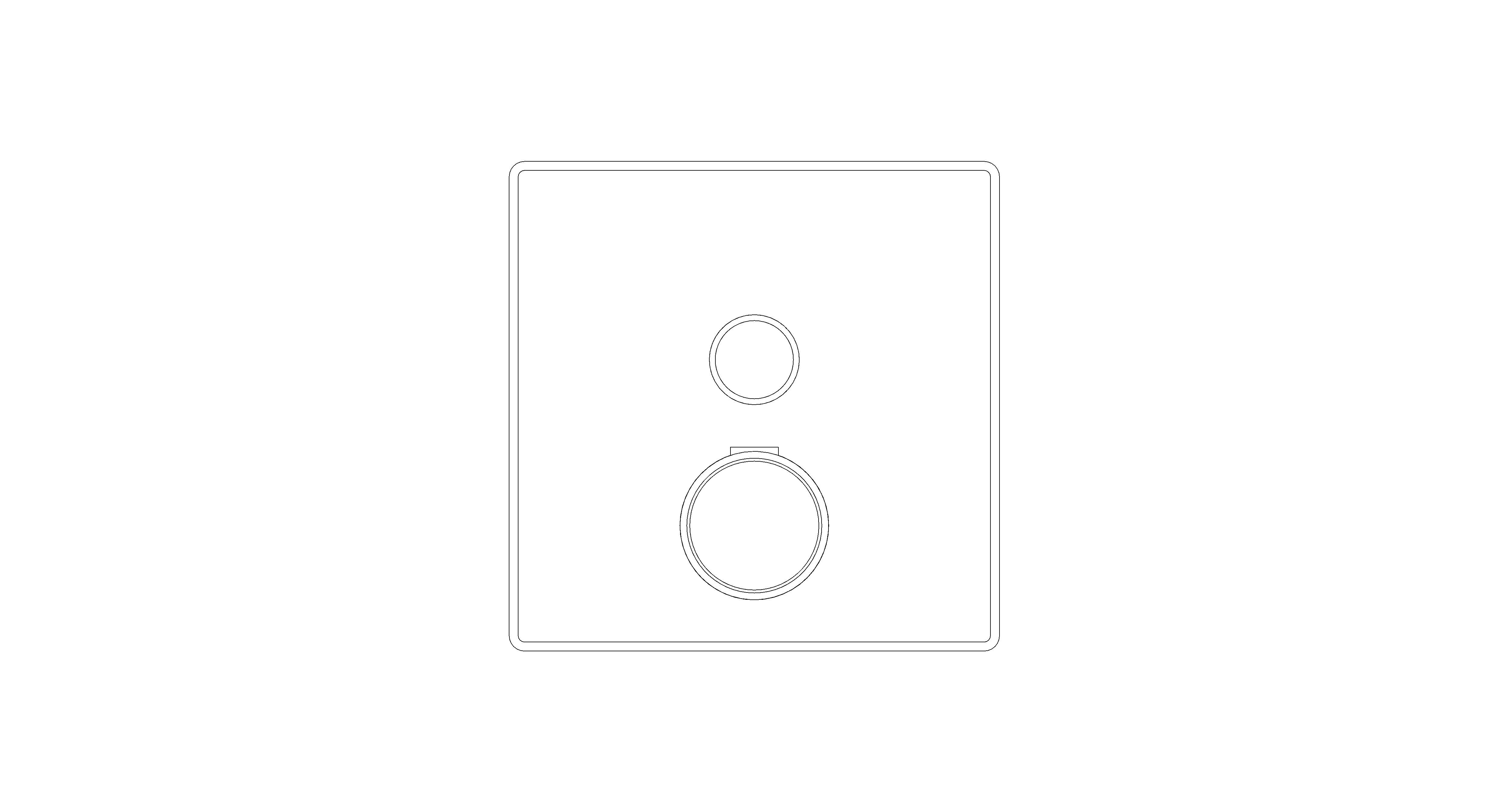 Product: GROHTHERM SMARTCONTROL Thermostat for concealed installation with one valve (29123MG0)