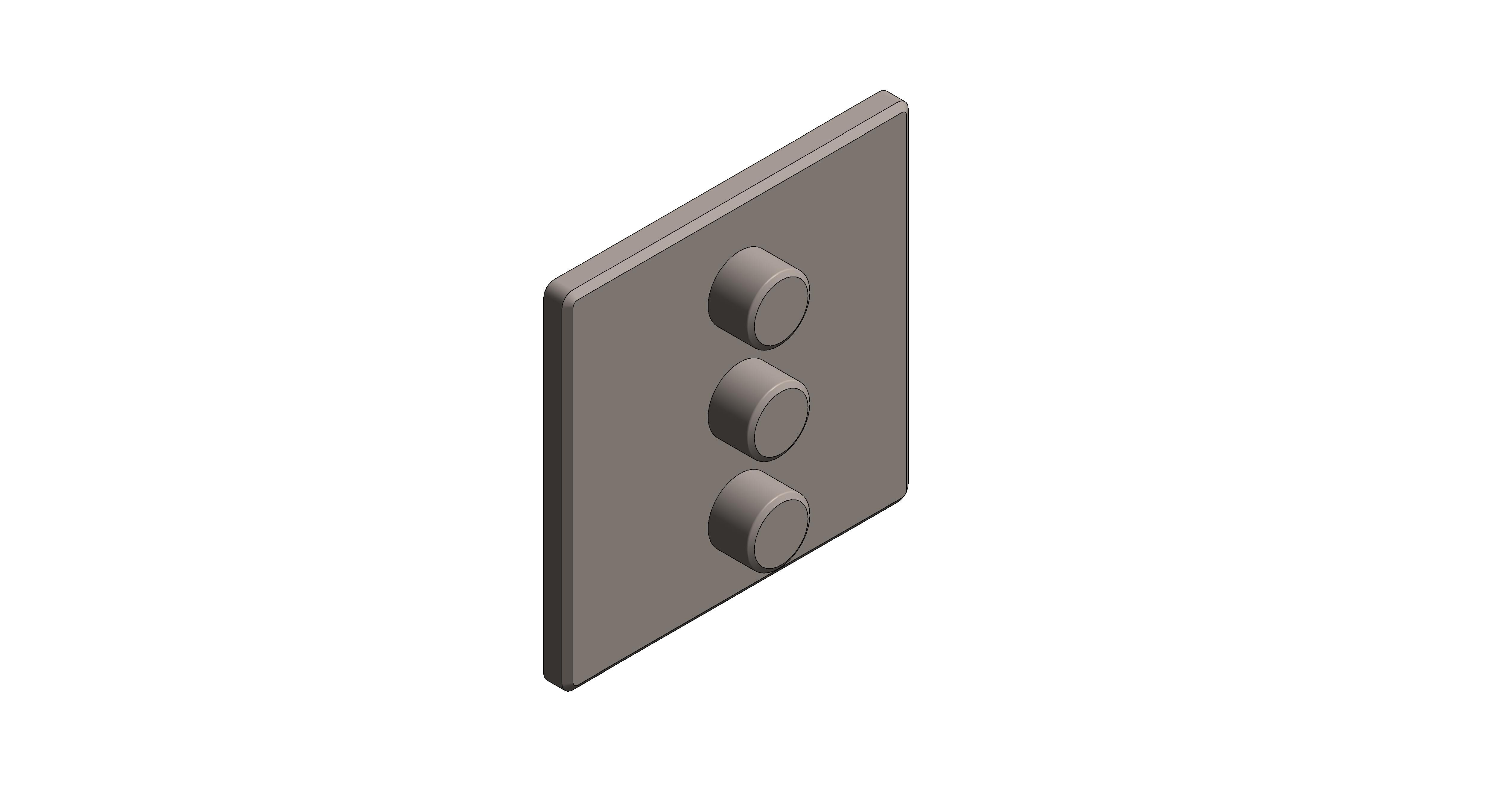Product: GROHTHERM SMARTCONTROL Triple volume control trim (29127MG0)